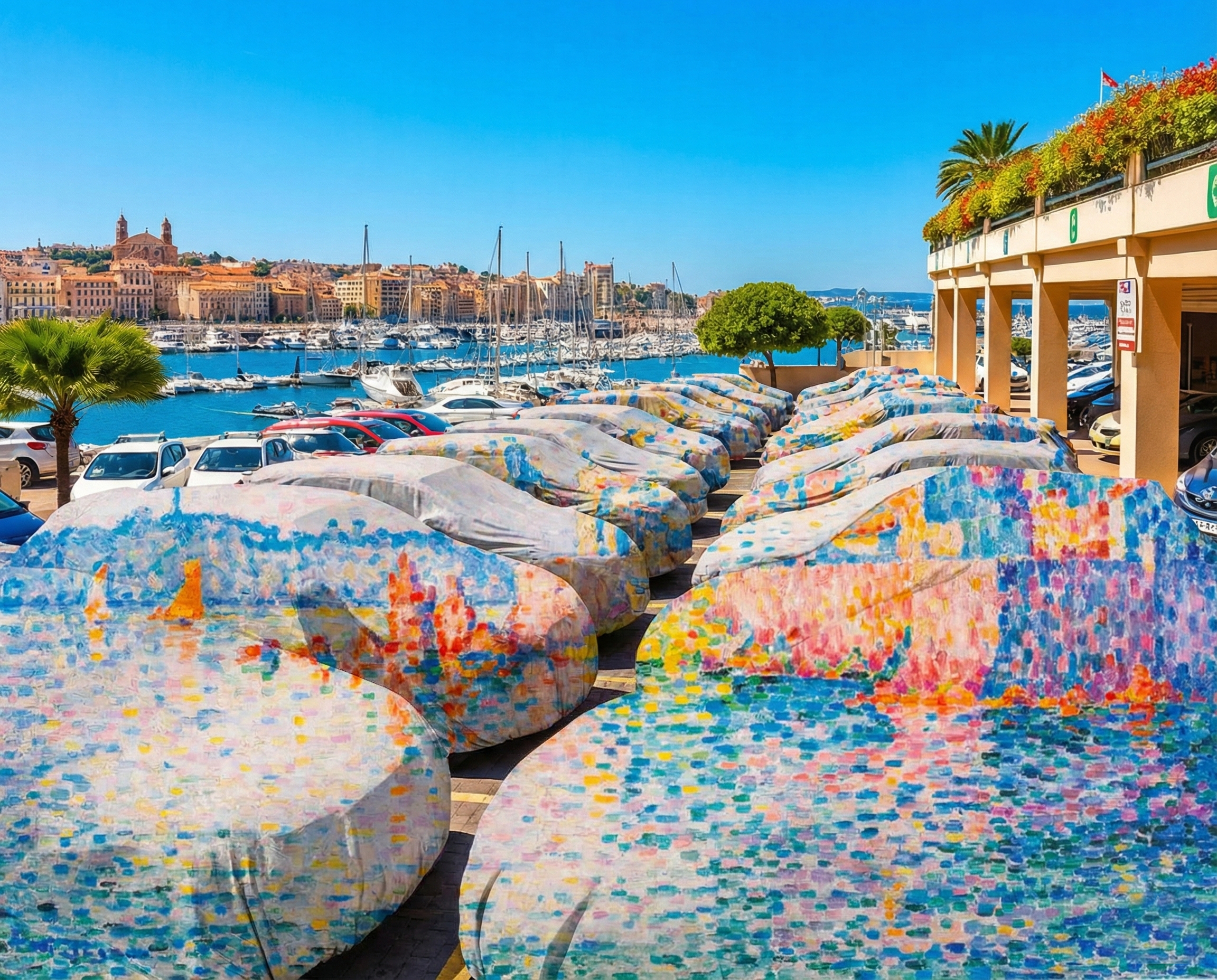 Painted Covers Harbor